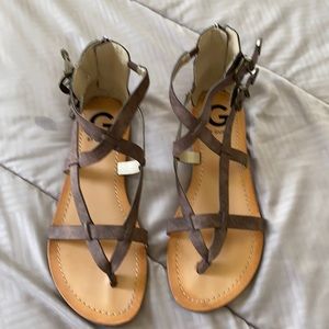 Like New Guess Brown Gladiator Sandals